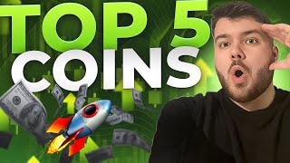 5 COINS für 100x POTENZIAL in 2025 🚀 TOP 5 COINS [upl. by Ys]