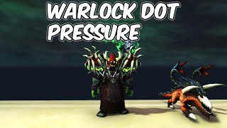 Warlock DOT PRESURE  110 Affliction Warlock PvP  WoW The War Within [upl. by Yevoc]