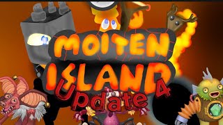 Molten Island Update 4 MSM Fanmade Island [upl. by Ehtylb968]