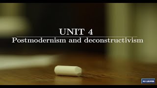 Introduction to Continental Philosophy part 4 Postmodernism and deconstructivism [upl. by Nibot]