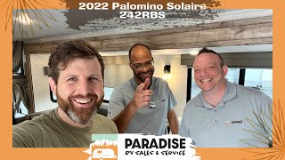 2022 Palomino Solaire 242RBS [upl. by Martie894]