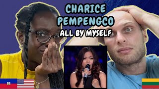 Charice Pempengco  All By Myself Cover Reaction  FIRST TIME LISTENING TO CHARICE PEMPENGCO [upl. by Angrist]