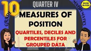 QUARTILES DECILES AND PERCENTILES FOR GROUPED DATA  GRADE 10 MATHEMATICS Q4 [upl. by Suirred496]