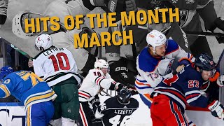 NHL Hits of the Month March 2024 [upl. by Notlrac56]