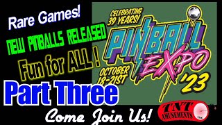 1787 PINBALL EXPO 2023 Part Three Inside Ninja Eclipse Pinball  TNT Amusements [upl. by Oravla]