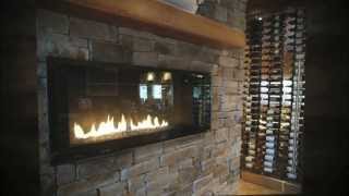 Interior Fireplace Stone  Stone Selex [upl. by Annoet331]