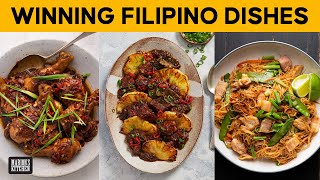 My FAVE Filipino dishes AtHome WithMe  Marions Kitchen [upl. by Norda598]