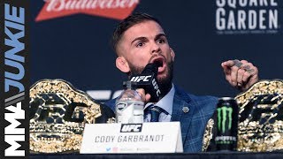 No love lost between Cody Garbrandt and TJ Dillashaw ahead of UFC 217 [upl. by Gupta823]