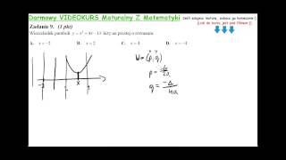 zadanie 9 matura poprawkowa sierpień 2010 [upl. by Ahsenac]