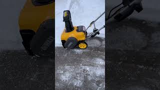 Dewalt Single Stage Snow Blower [upl. by Alisia]