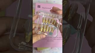 ASMR applying press on nails pressonails nails nailsupplystore nailart asmrsounds asnr [upl. by Plank]