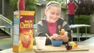 Cheerios Honey Nut Commercial 2014 Trampoline [upl. by Mosier591]