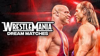 Dream matches at WrestleMania full matches marathon [upl. by Chor]