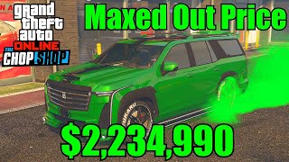 GTA 5 Online Albany Cavalcade XL DLC Car Customization [upl. by Accem]