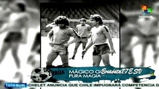 Maradona habla sobre el Mágico quotPura Magiaquot en el programa De Zurda [upl. by Inaja630]