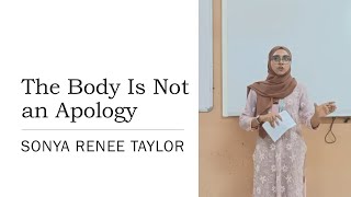 The Body Is Not an Apology by Sonya Renee Taylor [upl. by Bussey]