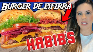 Burger de Esfiha Habibs  Bibsfiha Burger [upl. by Adolf55]