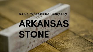 Whetstone  Knife Sharpening Arkansas Stone [upl. by Llekcm]