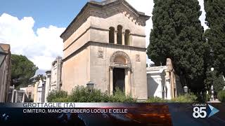 02 Settembre 2019 Grottaglie TA Cimitero Mancherebbero loculi e celle [upl. by Akinihs]