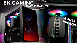 8 JUTA DOANG  RAKIT PC EK GAMING BATTLE STAR LITE  BUILD PC ENTERKOMPUTER [upl. by Serafine]