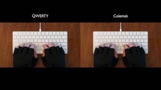 QWERTY vs Dvorak vs Colemak [upl. by Marlee]