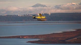 Worlds first commercial electric plane takes off near Vancouver [upl. by Chenay]