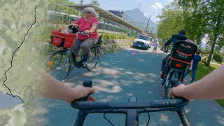 GEFAHR auf dem Bodenseeradweg  100km Gravel Tour mit dem Canyon Grail [upl. by Mercorr]