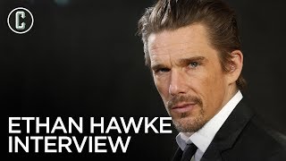 Ethan Hawke on Blaze First Reformed and Those Logan Quotes [upl. by Dawkins]