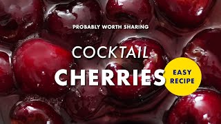 Cocktail cherries are a gift to your future self [upl. by Oivat]