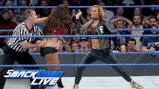 Nikki Bella looks to knock the crown off The Princess of Staten Island SmackDown LIVE Nov 29 2016 [upl. by Ahsieit]