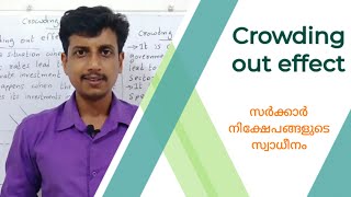 Crowding out effect  Malayalam  Deepesh Manoharan  LIFE ECONOMICS [upl. by Adranoel]