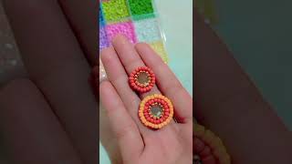 DIY traditional 😍 and beautiful 😍 earring traditional earring SnehilCraftland handmade [upl. by Ahsikal]