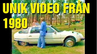 UNIK VIDEO Sommarspecial 1980  Perstad Presenterar TrafikMagasinet BilTV med Perstad [upl. by Aznerol749]