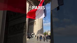 Arc de Triomphe  Paris 🇫🇷 paris war france champselysees [upl. by Egdirdle]