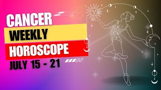 ♋ Cancer weekly horoscope July 15  21 2024 [upl. by Sudnor]