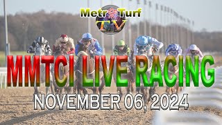 06 November 2024  Philippines Horse Racing Live  Metro Manila Turf Club Inc [upl. by Ardied]