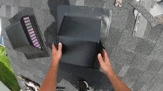 Roof vent installation  How to install box vents for your roof ventilation [upl. by Oneladgam]