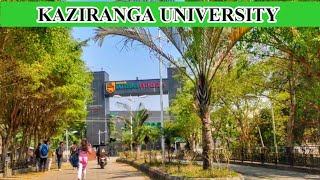 Kaziranga University Campus Tour ll Assam ll 2022 [upl. by Yenaj]