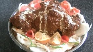 Mutton Leg Roast Without Oven  Roast Leg Of Lamb  Raan Roast Recipe Pakistani By Cook With Faiza [upl. by Tiossem]