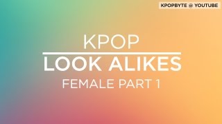 Kpop Look Alikes  Female Part 1 [upl. by Buddie]