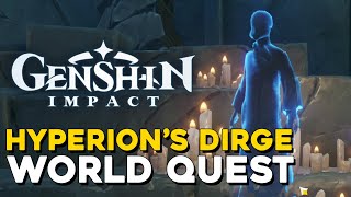 Genshin Impact Hyperions Dirge World Quest Guide How To Get Divine Bridle All Offering Locations [upl. by Ulu701]