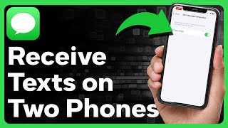 How To Recieve Text Messages On Two iPhones [upl. by Rotce936]