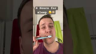 8 Hours vs 2 Hours sleep 🤪 Whats your style comedy funny memes humor sleep fun [upl. by Madriene]