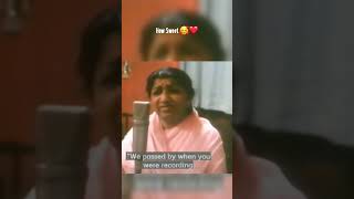 Lata Mangeshkar recording days  song recording ❤️🙏 Melody Queen 👑❤️❤️ latamangeshkar viralshort [upl. by Eiramit]