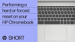 Performing a hard or forced reset on your HP Chromebook  HP Support [upl. by Ecienaj724]