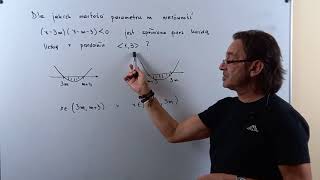 Nierówności kwadratowe z parametrem [upl. by Sukul]
