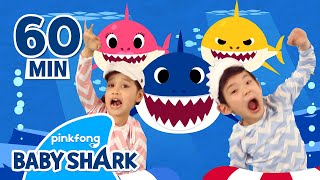 Baby Shark Doo Doo Doo and More  Compilation  Baby Shark 1 Hour  Baby Shark Official [upl. by Amilah]