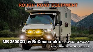 Ultimate BoXmanufaktur MB Sprinter 3500XD Iglhaut Allrad Walkthrough  Expedition Adventure Awaits [upl. by Malley]