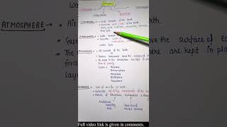 Lithosphere Hydrosphere amp Biosphere  Lec16  World geography  One Liners Topic Wise [upl. by Isobel]