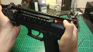 mk23socom カービンコンバージョンキット組み立て [upl. by Onimixam615]